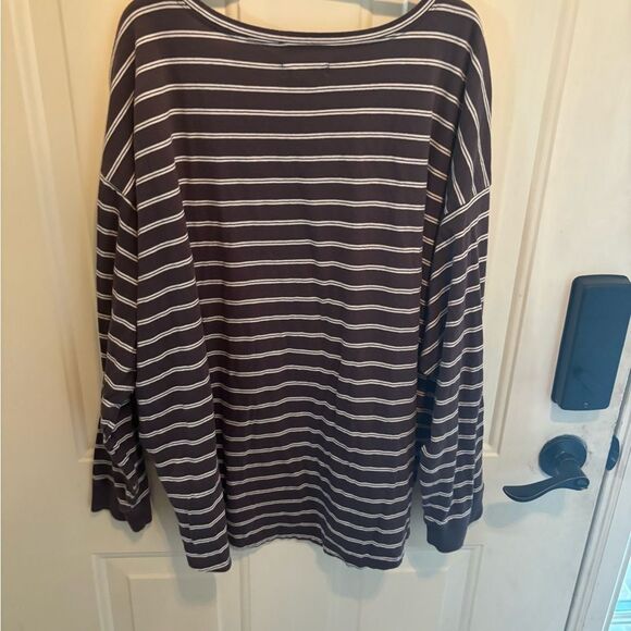 Madewell Gray Long Sleeve Relaxed Sweatshirt - Picture 4 of 4